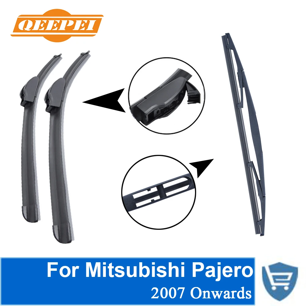 Щетка стеклоочистителя QEEPEI для Mitsubishi Pajero 2007 высококачественное лобовое стекло
