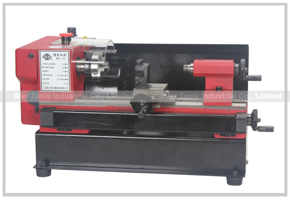 C0 мини токарный станок/SIEG 150 Вт мотор+ 125 мм рабочая длина DIY токарный станок/бренд Mircro Металл токарный станок