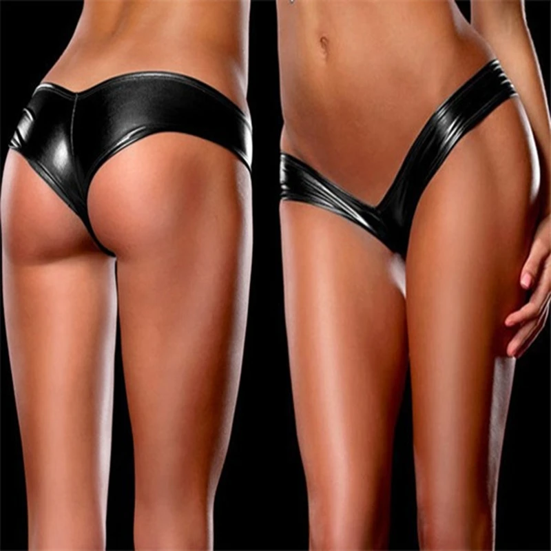 

2016 Women Sexy Underwear Lady Panties Female Underwear Lover Boxer Shorts Briefs G String Sexy Knickers Latex 10 colors