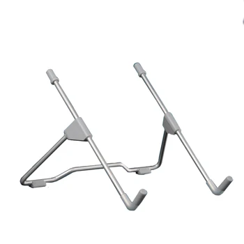 

Folding Portable Laptop Stand Angle of View / Height Adjustable Aluminum Alloy Support Support 10-17 Inch Notebook