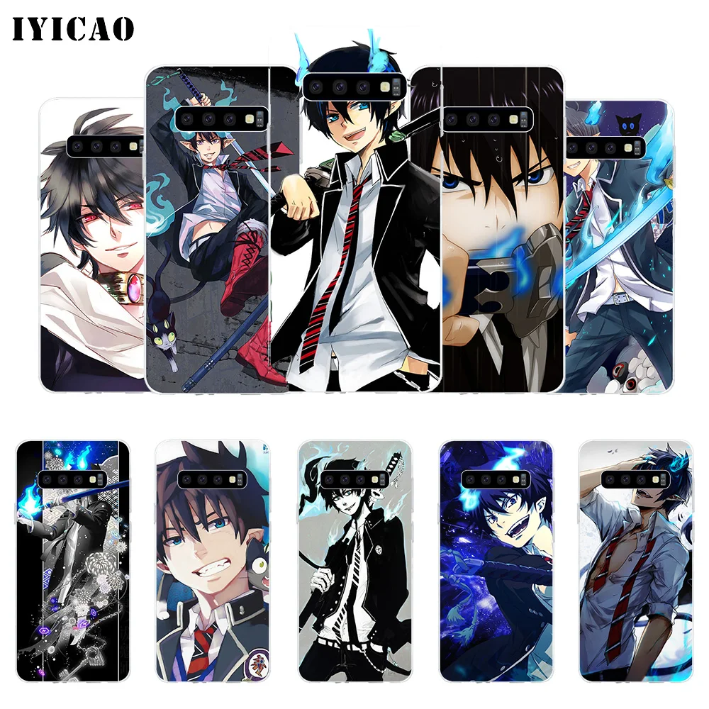 IYICAO Ao no Exorcist Okumura Rin Мягкий силиконовый чехол для телефона Samsung Galaxy S10e S10 S9 S8 Plus S7 Edge