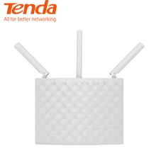 Tenda AC15 двухдиапазонный гигабитный AC1900M беспроводной маршрутизатор, USB3.0, 1 WAN порт 3 LAN порт пульт дистанционного управления приложение английский/Европейский прошивка