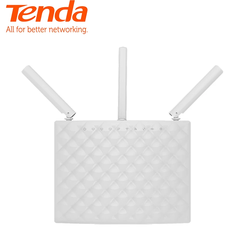 Tenda AC15 двухдиапазонный гигабитный AC1900M беспроводной маршрутизатор USB3.0 1 WAN порт 3