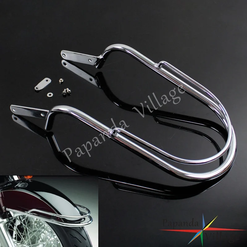 Buy Papanda Motorcycle Chrome Fender Frame Protector