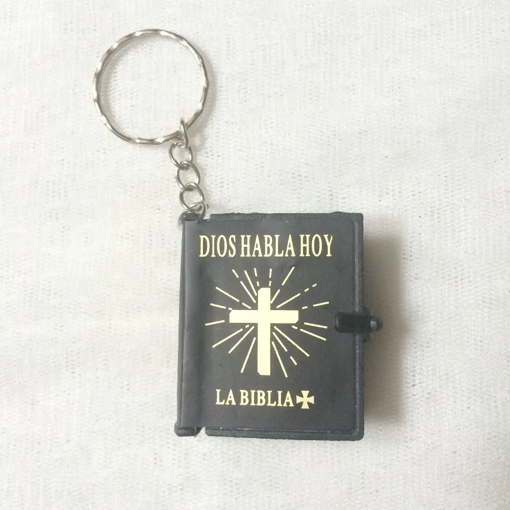 Lot of 12 Mini New Spanish Language Version Biblia De Llavero Keychain