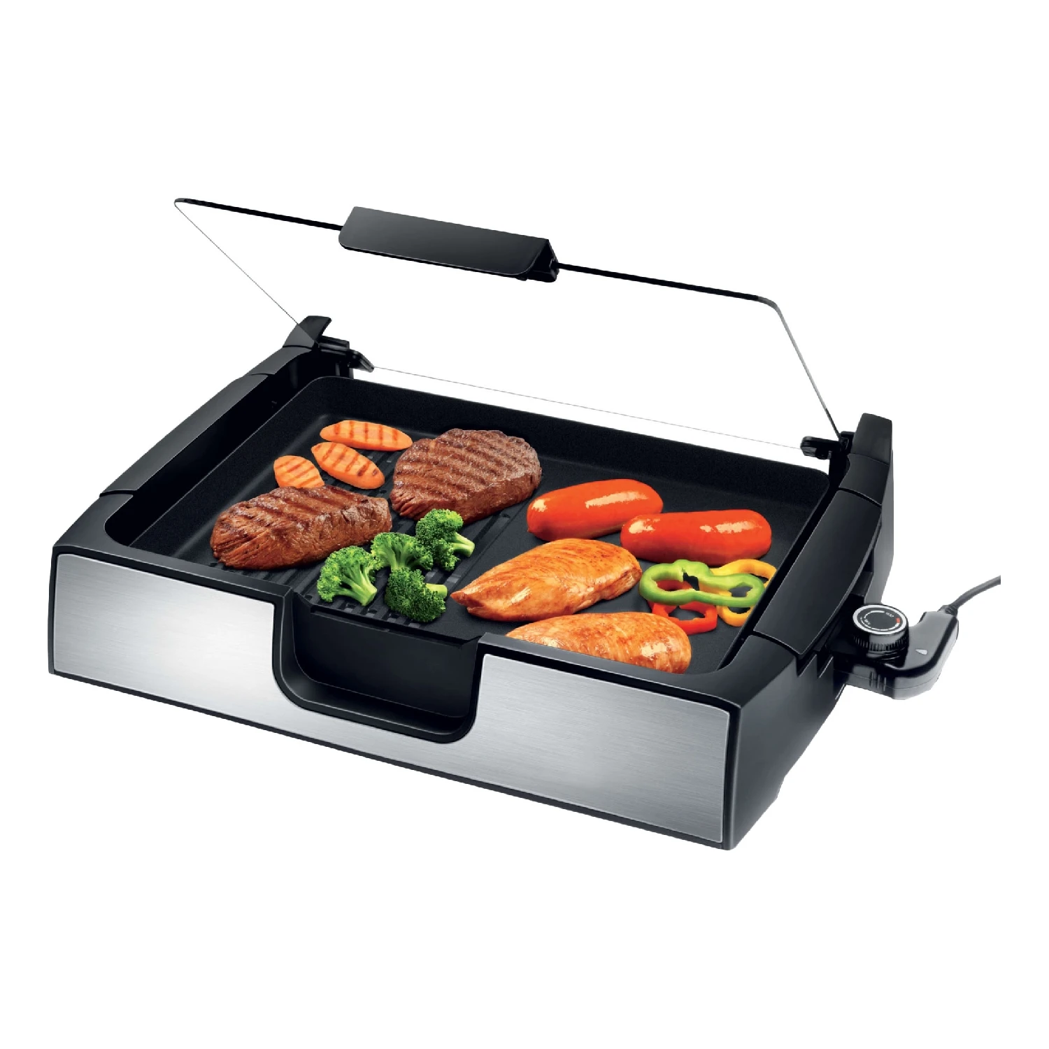 Grill pan electric GEMLUX GL G17in Electric Skillets from Home