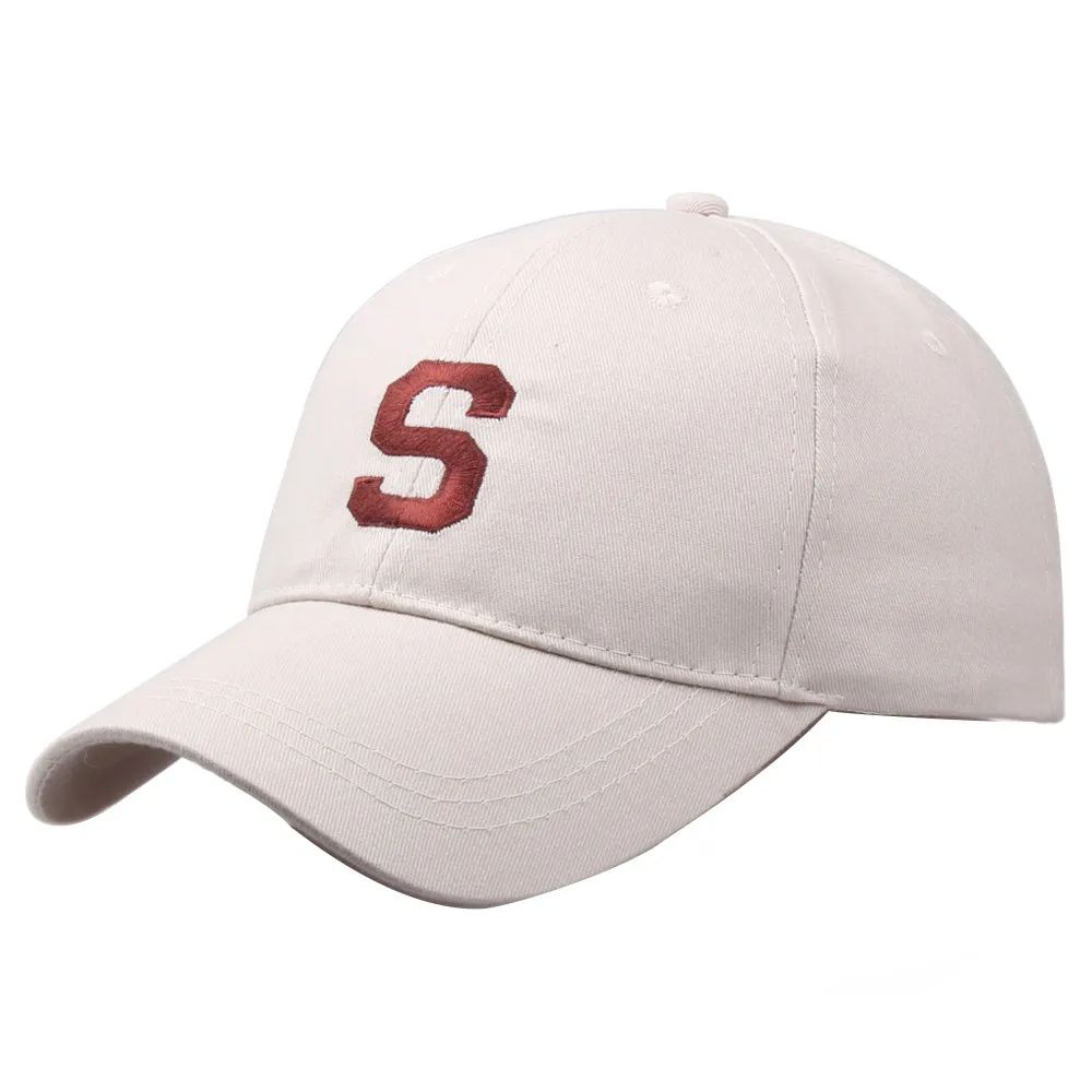 

Sleeper #501 2019 NEW FASHION Women Girl Baseball Cap Embroidered Letter S Cap Visor Street Hip Hop Cap casual hot Free Shipping