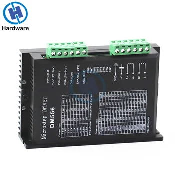 

DM556 Digital Stepper motor driver 2 phase 5.6A for 57 86 stepper motor NEMA23 NEMA34 Stepper Motor Controller