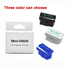 Супер Мини ELM327 Bluetooth OBD/OBD2 последняя версия V2.1 Мини OBDII ELM 327 для Android Крутящий момент/ПК Розничная коробка упаковка