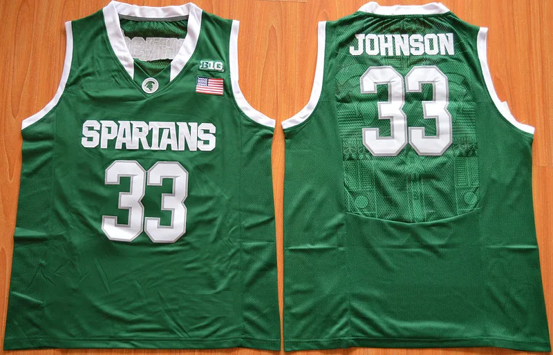 Magic Johnson MSU Basketball Jersey