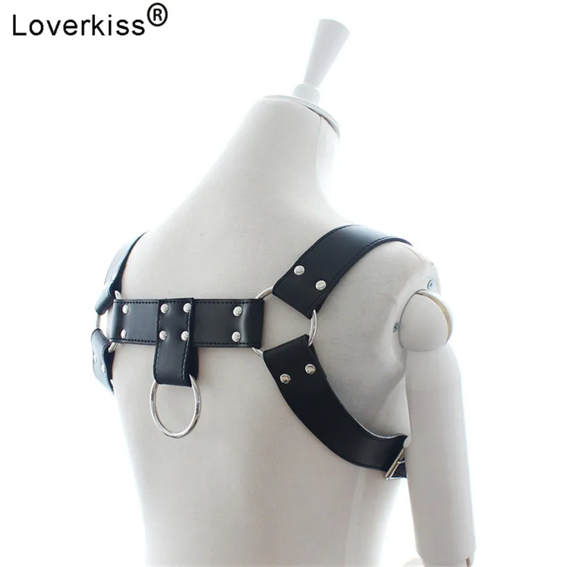 Loverkiss HUmnk Фетиш корсет раб БДСМ набор для мужчин гей искусственная кожа бондаж