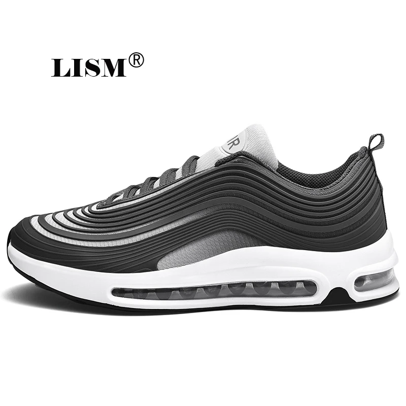 

New Arrival Brand Designer Sport Running Shoes Air Cushion Lightweight Breathable Sneakers Fashion men Running Shoes size 39-47