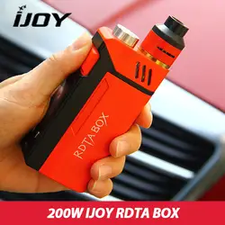 Оригинальный 200 Вт распылитель для электронной сигареты IJOY коробка Vape комплект Squonker Mod бутылка 12,8 мл ёмкость электронные сигареты Kit NI/TI/SS IMC