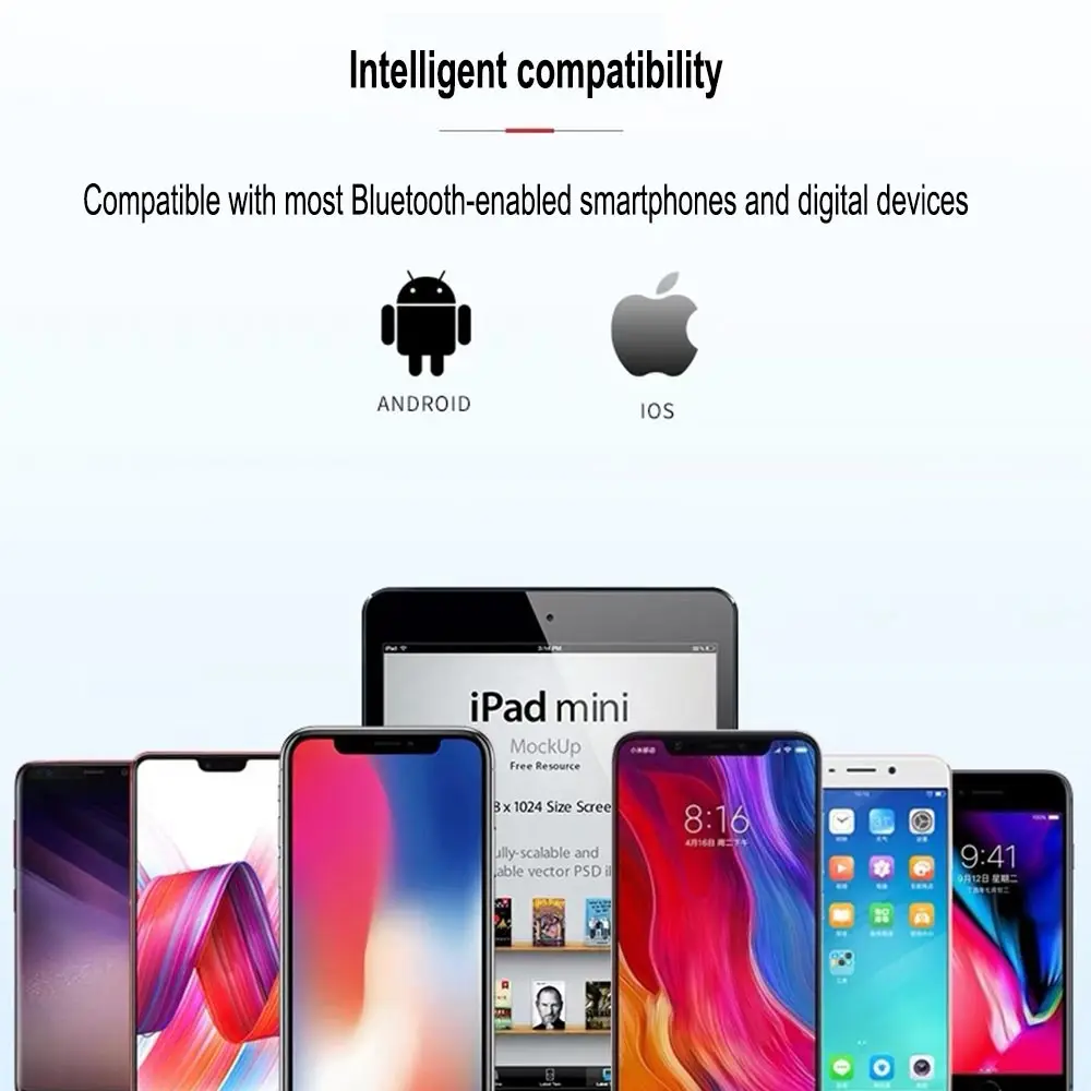 Беспроводные наушники вкладыши Bluetooth 5 0 с микрофоном для iPhone Android iOS|Наушники и