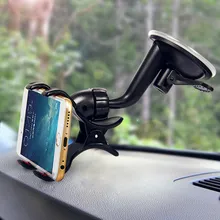 Criativo 360 Rotação Venda Quente Bico de pato Clipe Único Brisa Do Carro Universal Montar Titular Do Telefone GPS Otário Tipo Anti-slip & movimento