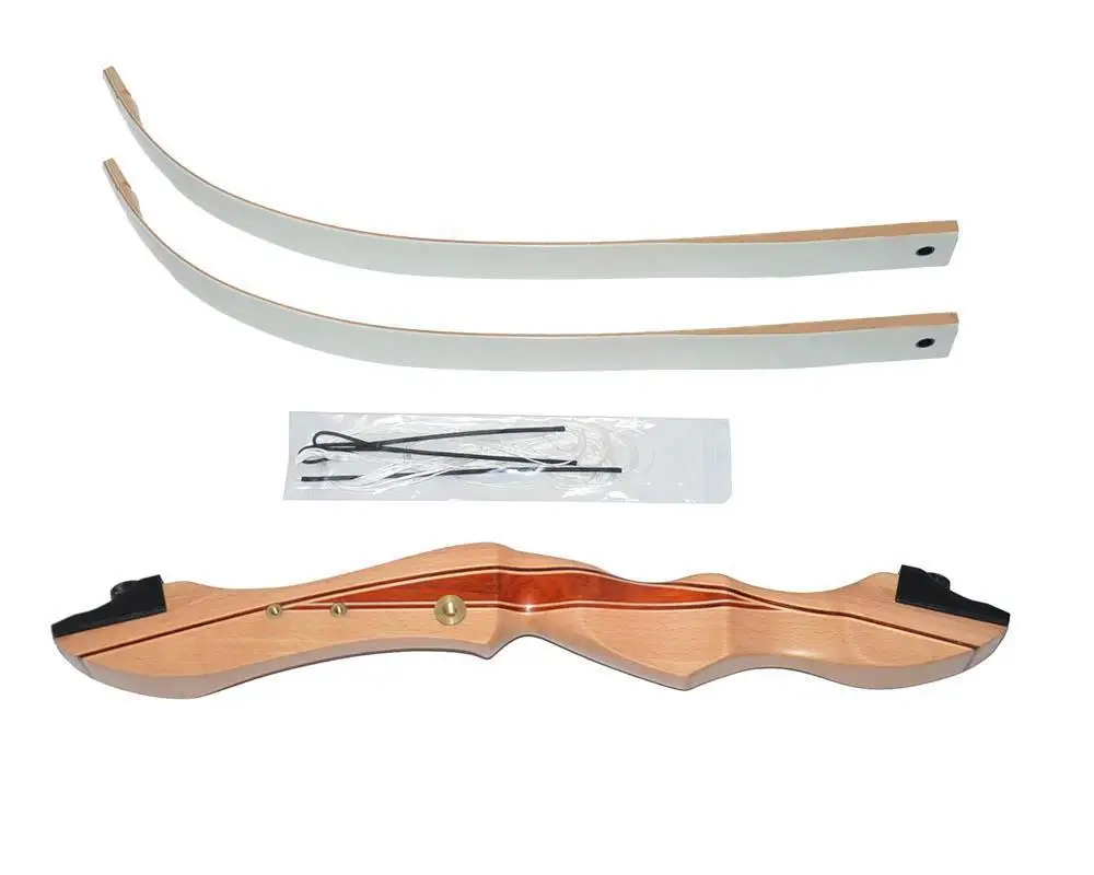 68 Inches Wooden Bow18 40 Lbs Wooden Long Bow Recurve Bow for Outdoor