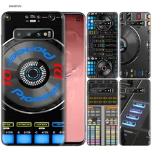 Vintage técnicas mezclador tornamesas DJ de silicona funda para Samsung Galaxy S8 S9 S10 más A50 A30 M30 A40 A20 A10 M20 M10 S7 borde