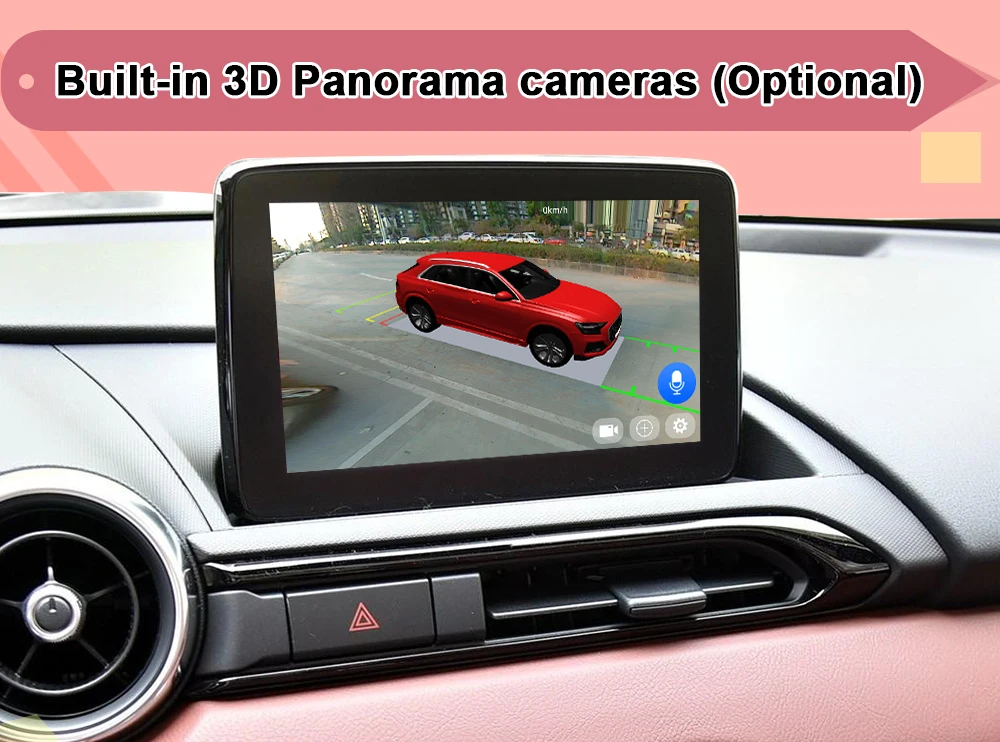 Android 7,1 gps навигатор интерфейсный блок для Mazda CX-3 CX-4 CX-5 CX-9 2013-19 Поддержка двух показ изображения в одном экране