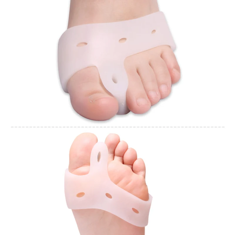 

Biological silica Bigfoot thumb valgus toe separator hallux valgus correction device beetle crusher bone orthotic device