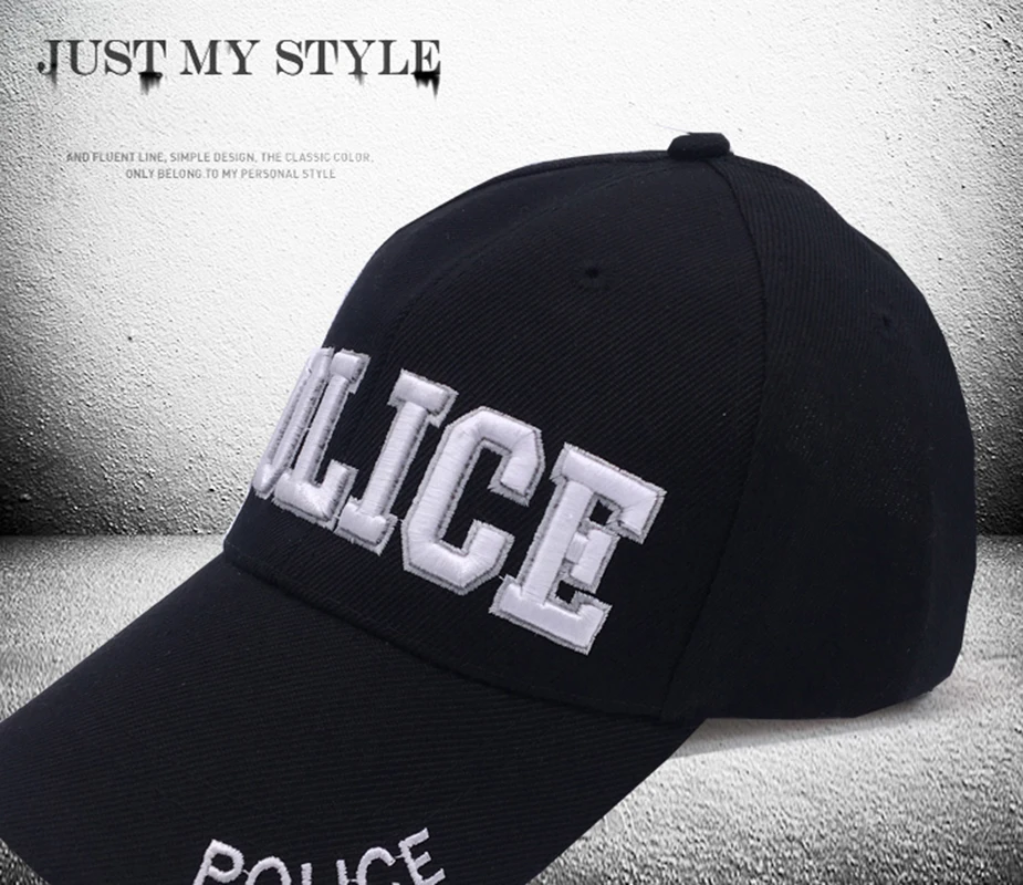 

Tactical Cap High Quality Police Cap Unisex Hat Baseball Cap Men Snapback Caps Basketball Adjustable Sports Snapbacks For Adult