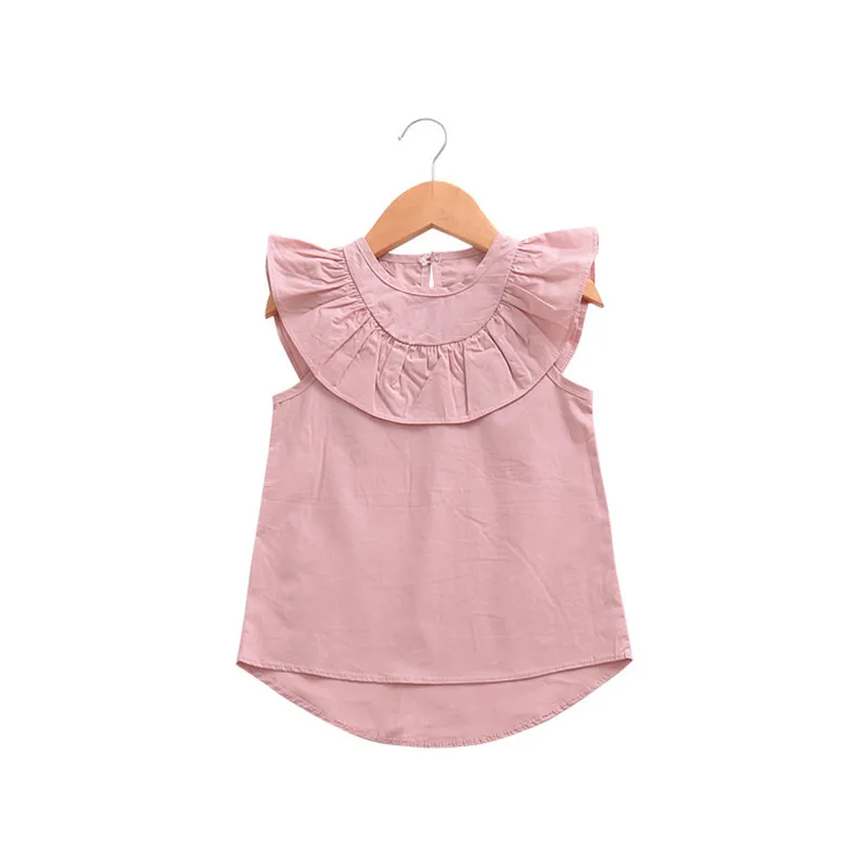 Baby Clothes 2018 Summer Children Clothing Baby Dress Casual Pink Dress For Girl Newborn Ruffled Baby Girl Dress
