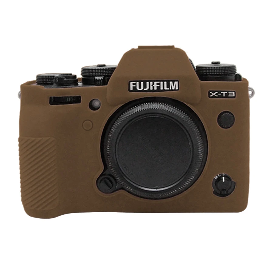 PULUZ мягкий силиконовый защитный чехол для FUJIFILM XT3 резиновый защитный чехол для камеры