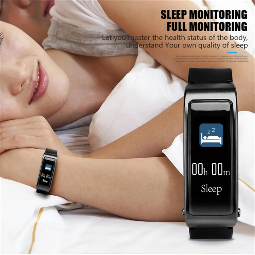 Y3 Color Bluetooth Headset Talk Smart Band Bracelet Heart Rate Monitor Sports Smart Watch Passometer Fitness Tracker Wristband