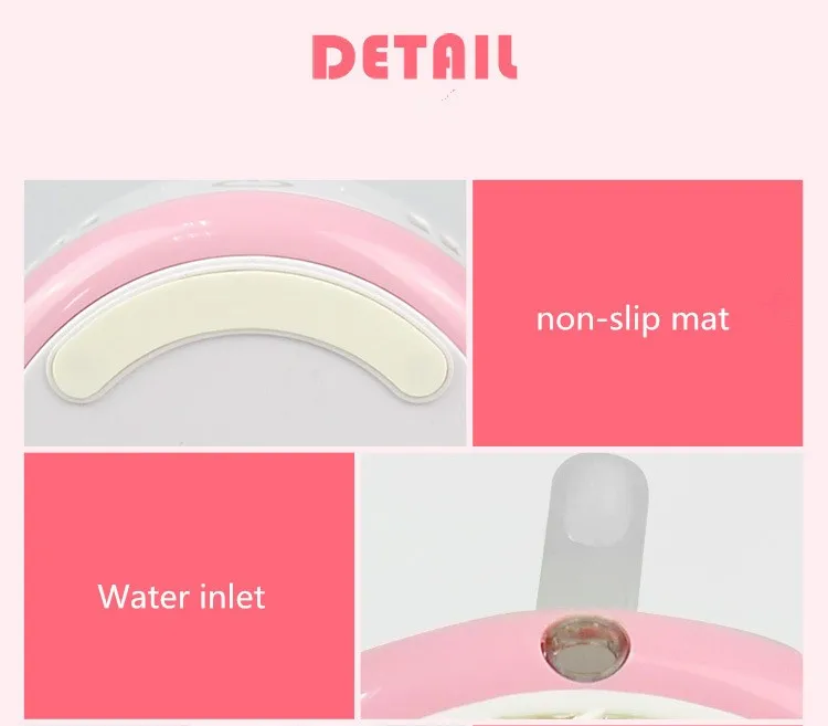 Mini cool-mist fan used on desk