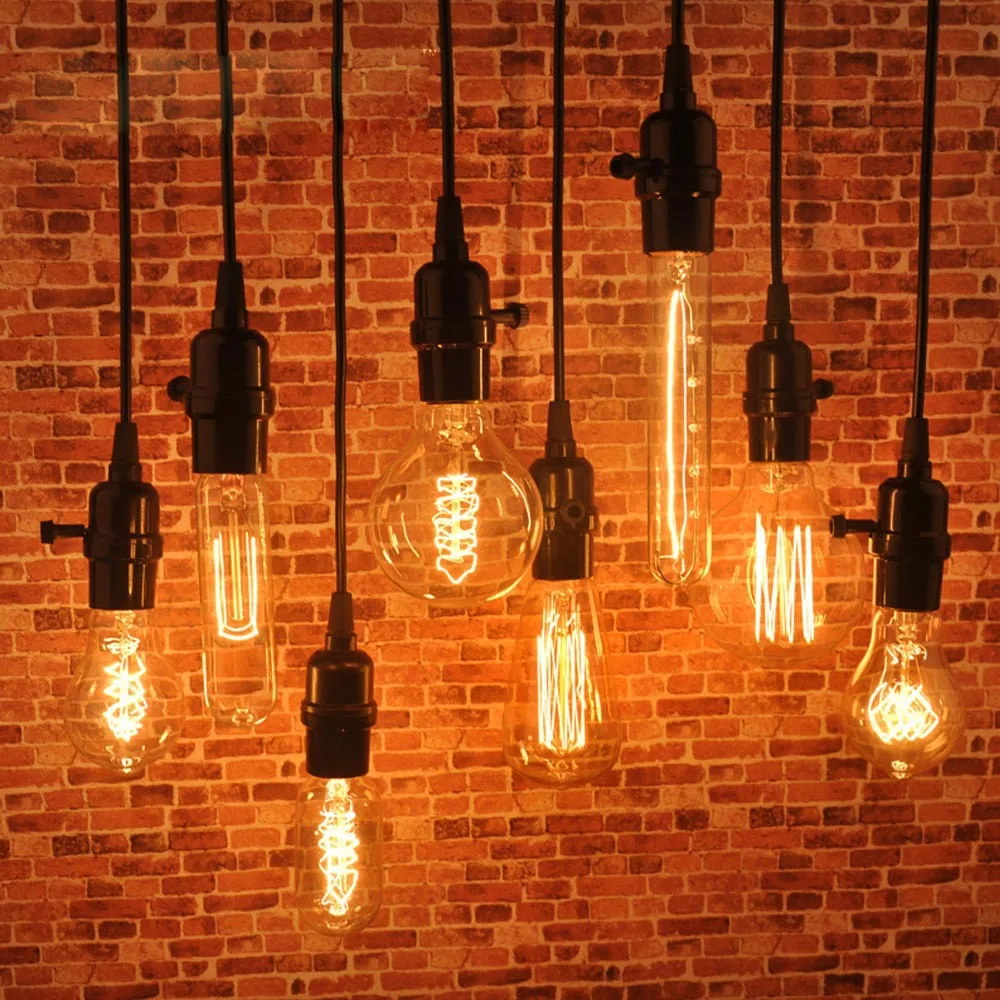 Aliexpress.com : buy 1 pc loft coffee bar decorative lamp wire ...