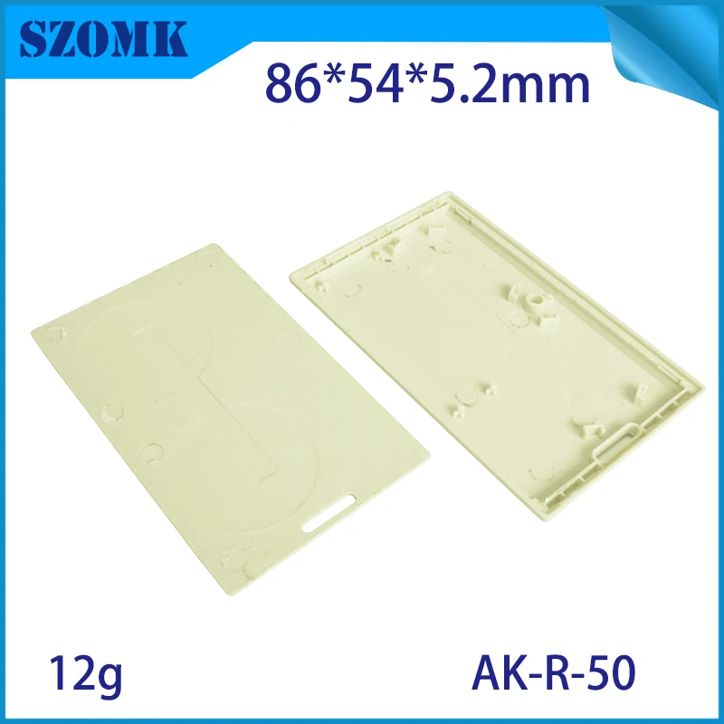 szomk IC card reader plastic enclosure for electronics project plastic sensor junction box distribution box instrument case plastic housing for pcb (13)