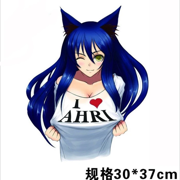

LEFT SIDE Car Stickers Customizable HD Anime Stickers Car Styling Waterproof Protection Film Decoration Car Accessories
