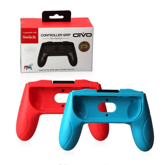 Ручки для контроллера Nintendo Switch NS JoyCon синие красные черные ручки