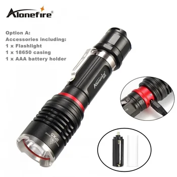 

AloneFire X960 high power L2 3800lm flashlight torch camping powered by 18650 lithium battery for Riding camping hunting