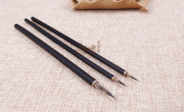 Copper head Hook Line Fine Paint Brush Chinese Calligraphy Brush