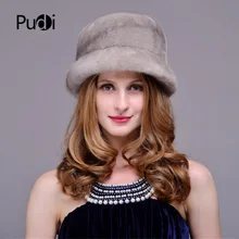 HM016 натуральная норковая шапка, зимний женские теплые Шапки целый кусок норки меховые шапки женские зимние шапки