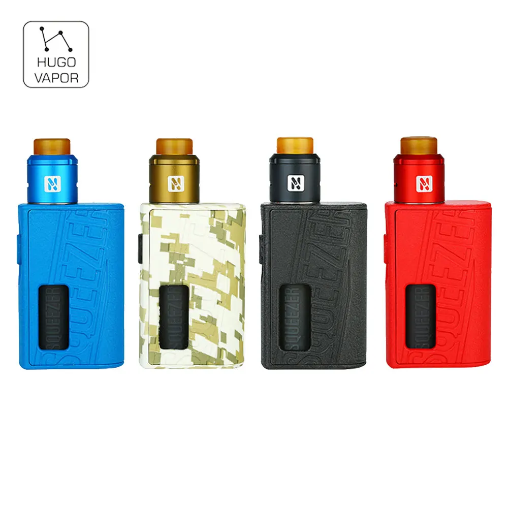 

Original Hugo Vapor Squeezer BF 20700 Kit with N RDA Atomizer & 10ml Silicone Bottle No 20700/18650 Battery E-cig Vaping Kit