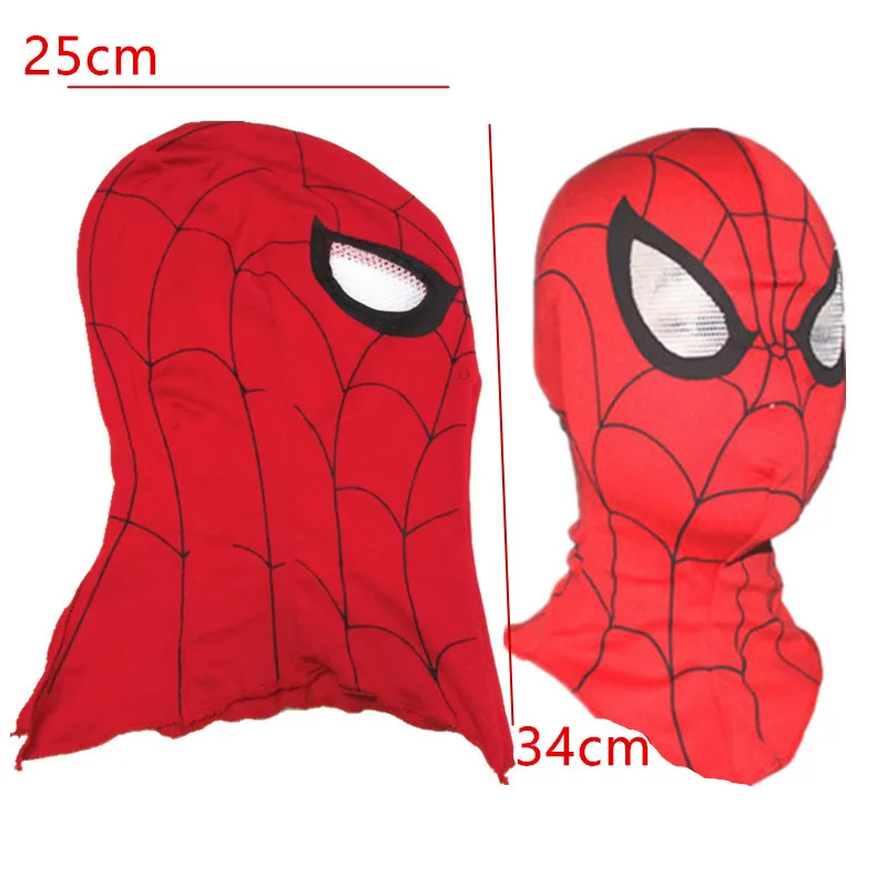Супер крутая маска Человека-паука для взрослых и детей, маска Человека-паука на всю голову, вечерние маски на Хэллоуин, маски с капюшоном, Костюмы Животных