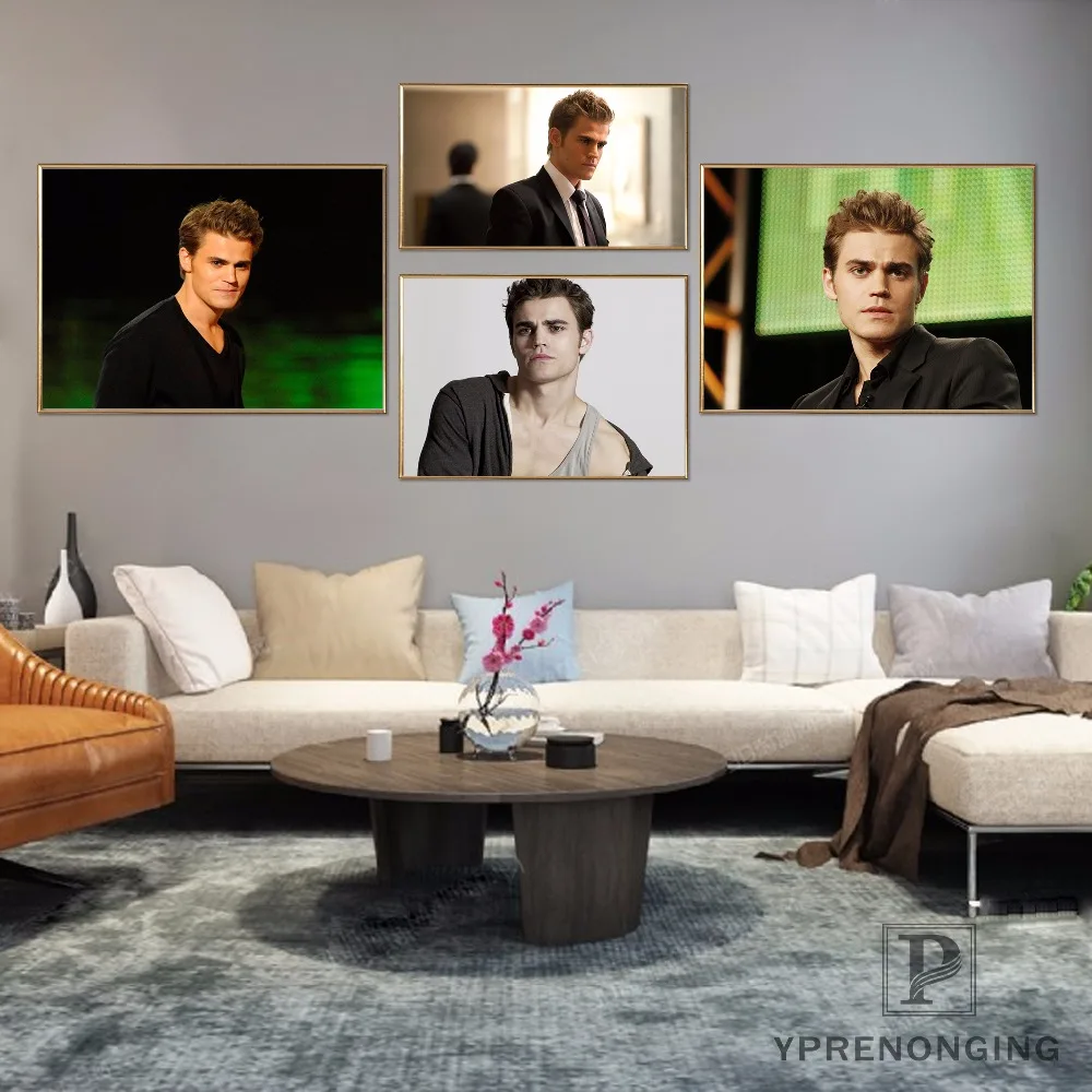 

Custom Paul Wesley Poster Art Home Decor Canvas Printing Silk Fabric Print Wall Poster No Frame 180314@27