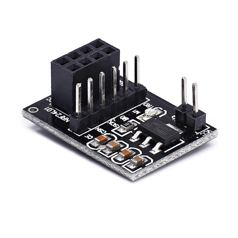 

20PCS Wireless module adapter board 3.3V supporting 24L01 wireless module use Smart car robot must Free shipping