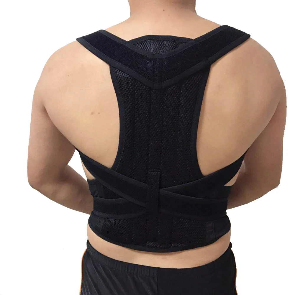 

Magnetic Therapy Back Support Posture Corrector Belt Breathable Adjustable Shoulder Support Back Brace Belt Corrector De Postura