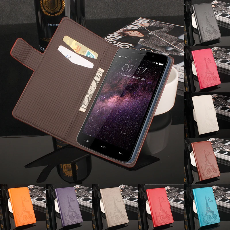 Сумки для HOMTOM ht17 Pro Чехол телефона Фолио Флип премиум шаблон PU кожаный бумажник