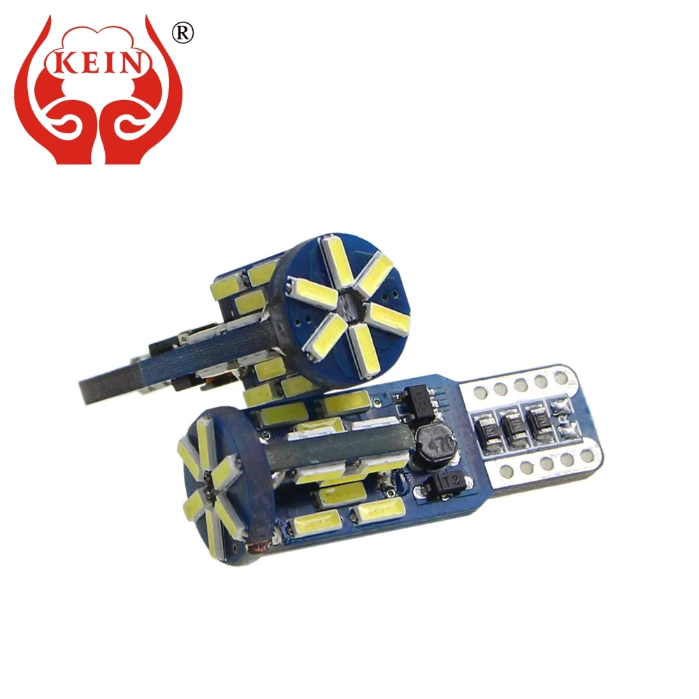 

KEIN 4PCS 30SMD High Qualit t10 led Clearance Lights W5W Bulb 194 4014 Parking Reading Tail car styling automotivo Lamp Bulb 12V