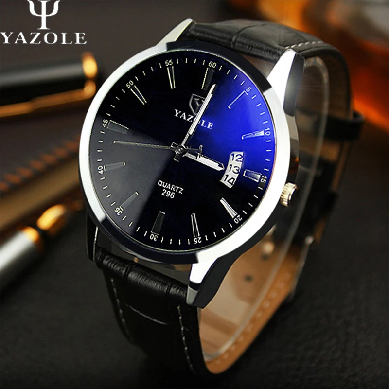 YAZOLE Quality Brand font b Watch b font Men font b Watches b font Male Clock