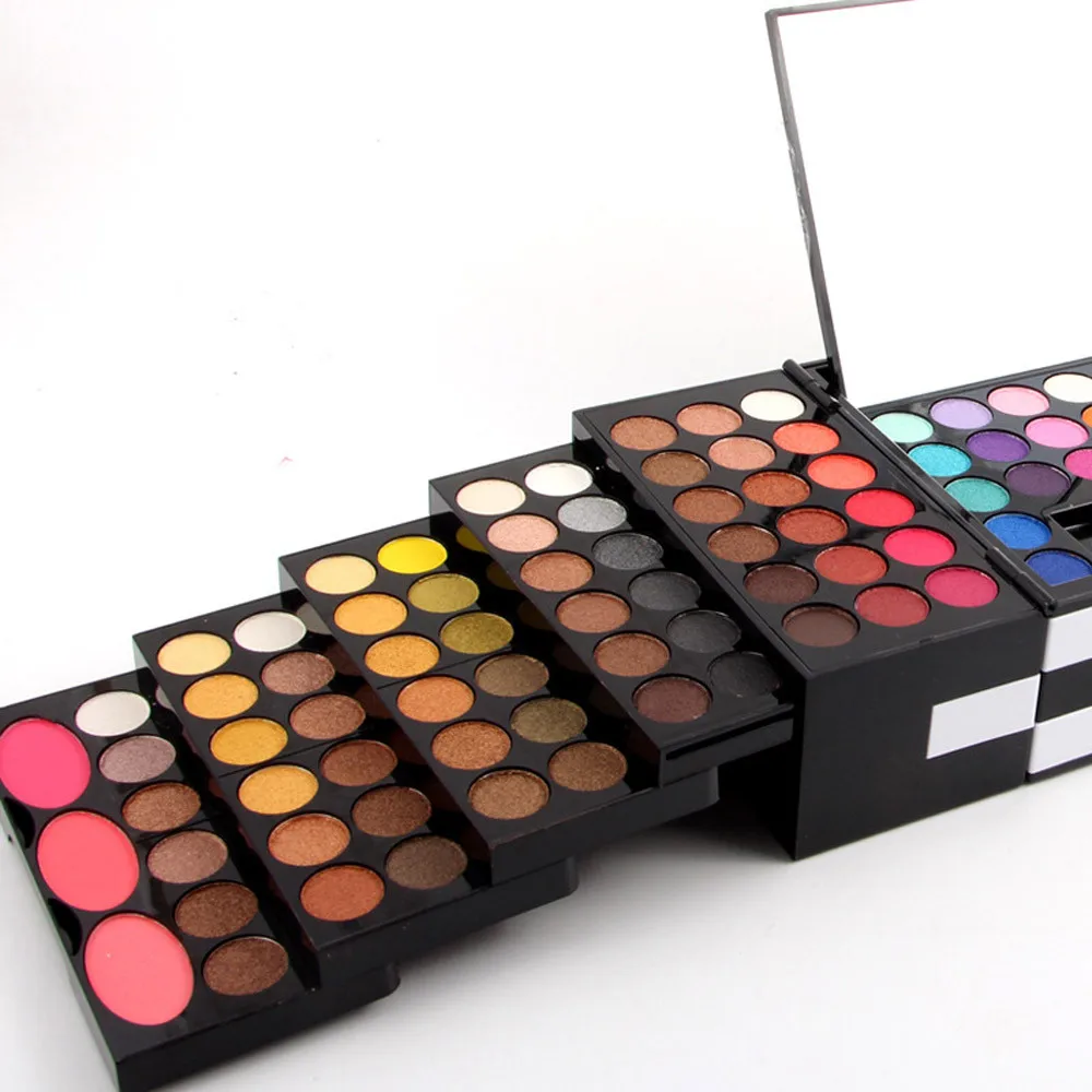 

1 Set Make Up Matte 144 Color Eye Shadow 3 Color Blush 3 Color Eyebrow Powder Nude Shining Eyeshadow Palette Drop Shipping
