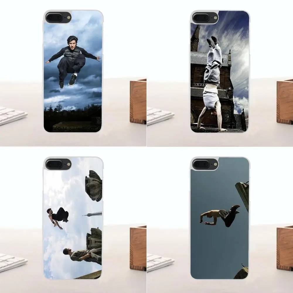 Bixedx For Samsung Galaxy Note 5 8 9 S3 S4 S5 S6 S7 S8 S9 S10 mini Edge Plus Lite Soft Print Phone Parkour Capa | Мобильные телефоны