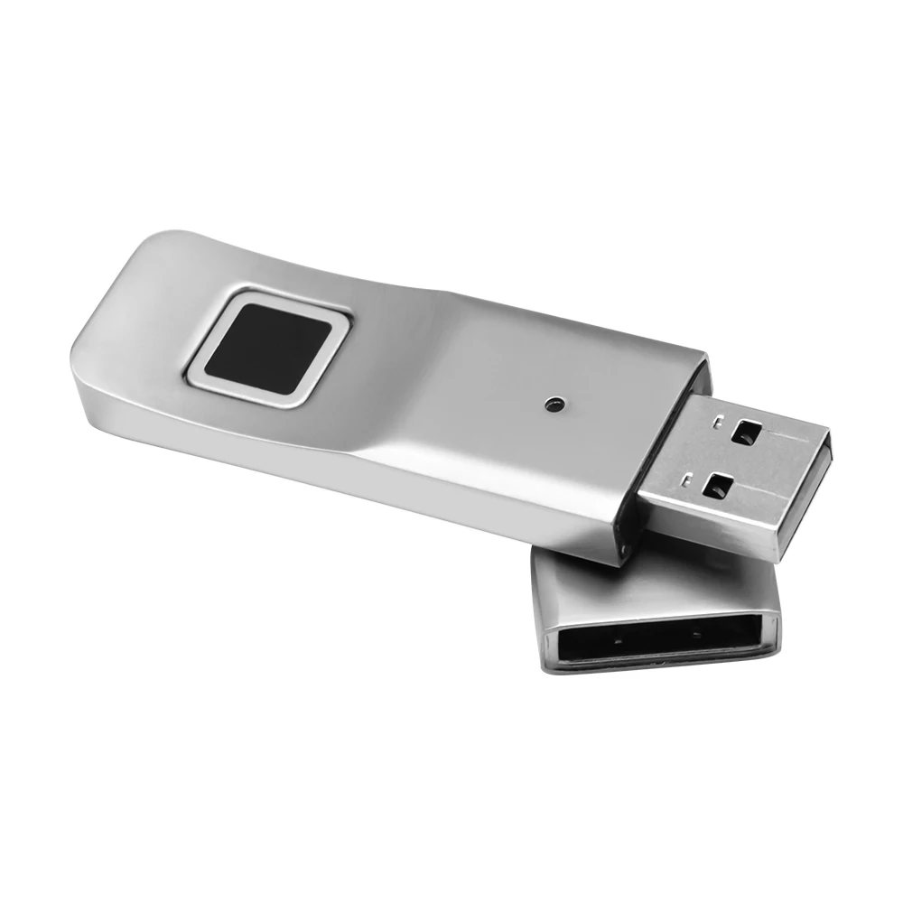 New U disk, metal fingerprint U disk, business security U disk, privacy and security storage 32G