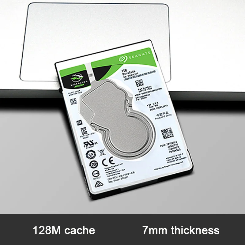 Genuine Seagate 1TB BarraCuda HDD for Laptop SATA