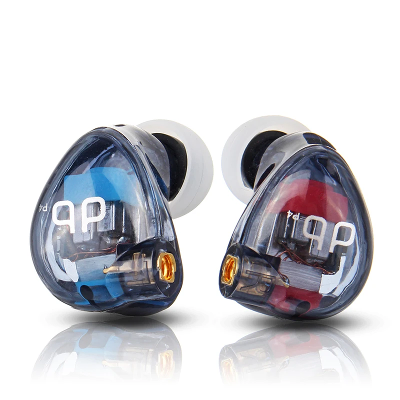 

AUDBOS P4 3 Units 4BA HiFi In Ear Earphone MMCX Balanced Armature DIY Earphone DJ Studio Monitor Earphone