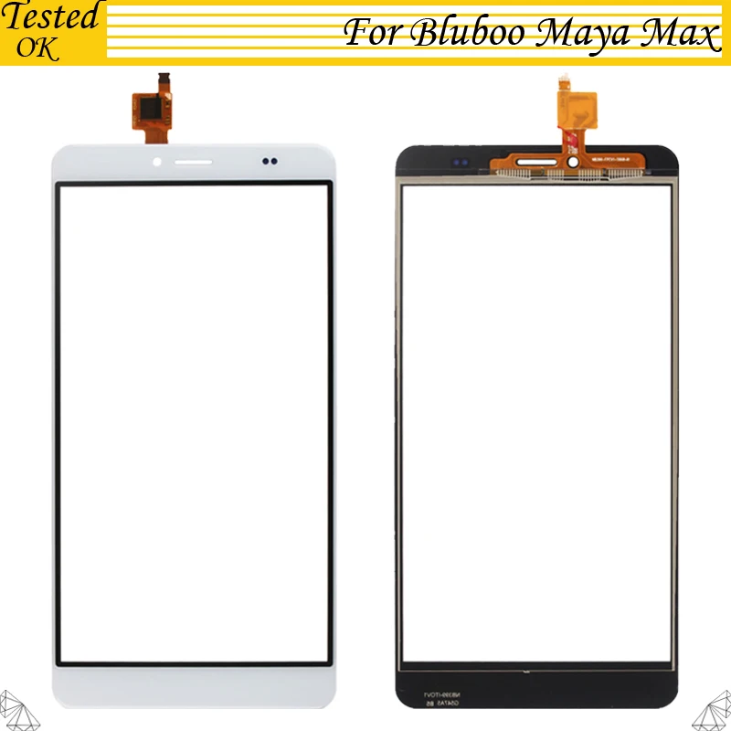 

100% Tested Working For Bluboo Maya Max Touch Screen Lens Sensor Touch Panel Replacement Without LCD