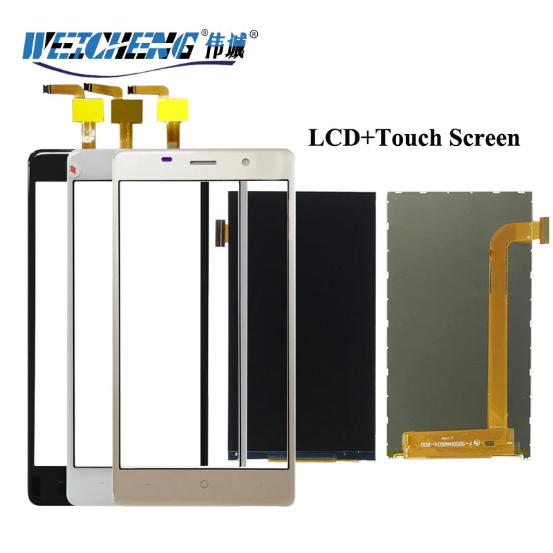 WEICHENG черный/белый/золотой для BQ S 5022 телефон ЖК-дисплей BQS + сенсорный экран в сборе